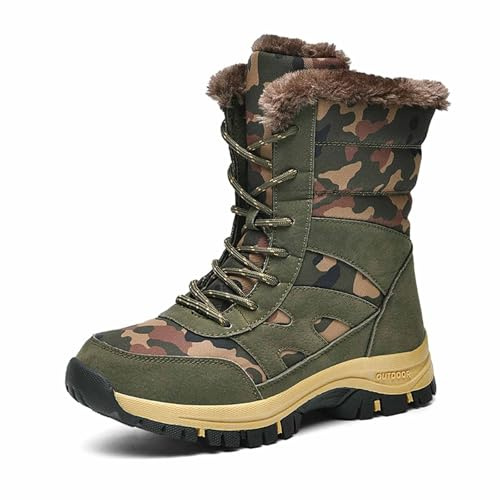 Apres Ski Femme Bottes De Neige Après Apres-Ski Chaussure Chaussures Glacia Barefoot Botte Pour Hiver Chaud Bottines Imperméable Bottine Chaude D'hiver Fourrées Boots Snow Chaudes Après-Ski Randonnée