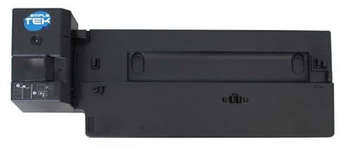SIMPLETEK - Docking Station Compatibile con Lenovo ThinkPad | 2x USB-C + 4x USB 3.1 + HDMI + 2x DisplayPort + VGA + RJ45 | PSU 135W Incluso