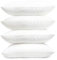 Linen Empire 4 x LUXURY DELUXE Pillows 4 Pack - SUPER ULTRA BOUNCE PILLOWS HOLLOW FIBRE FILLED Pillows 4 Pack Hotel Quality