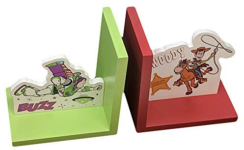 DI621 Buchstützen, Disney Pixar Toy Story 4, Buzz Lightyear und Woody