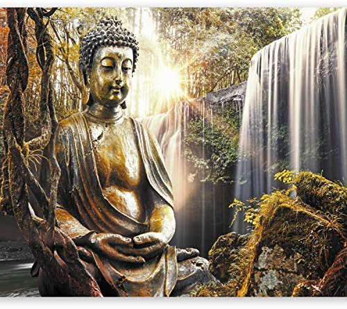 murando Fotomurales autoadhesivo Buda Zen Spa 196x140 cm Papel Pintado Decoración de Pared Murales Pegatina decorativos adhesivos 3d moderna de Diseno Fotográfico Oriente h-C-0032-a-c