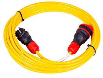 Verlängerungskabel Starkstromkabel 16A 230V Schuko 3x2,5 IP54 IP44 Polyurethane (16A/16A 15m 711215)…