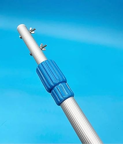 Mango Telescópico de Aluminio | Pértiga Para Piscinas | PoolIberica (4,8 Metros (2,55m Cerrado))