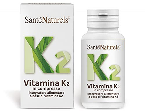Vitamina K2 ● 60 Compresse ● Supporto per Salute di Ossa e Cuore ● Alto Assorbimento
