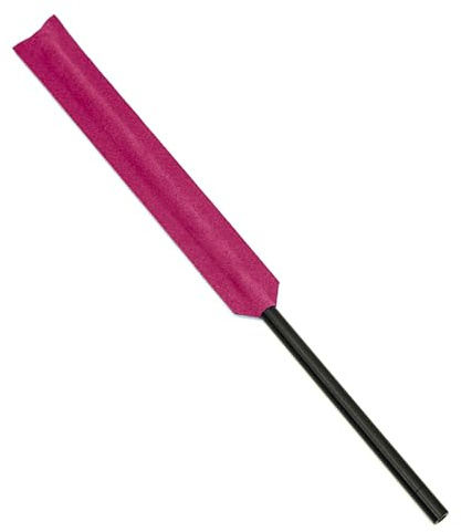 Fuchsia Altieri Flute Wand - Professional Flute Cleaning Tool - Ultrasuede - Super Soft Absorbent Swab, Long Reach Full Bore & Cork Plate Cleaning, Portable & Easy Cleaning
