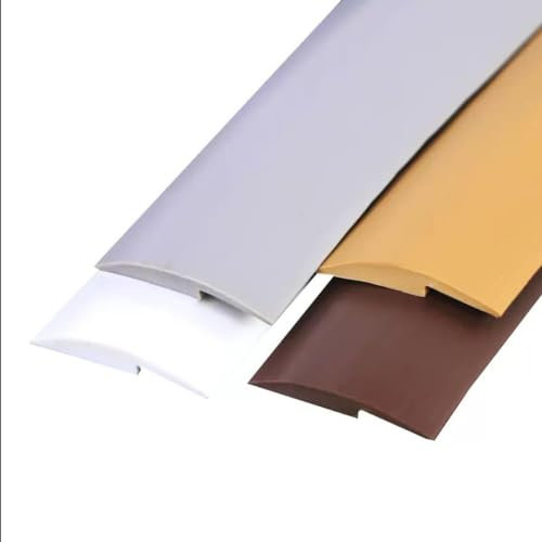 HCZION 3m×5cm Übergangsleiste Holzmaserung Übergangsprofil Selbstklebend, Vinyl Bodenbelag Bodenprofil Türschwellen Leiste (Color : C, Size : 5m/16.4ft)