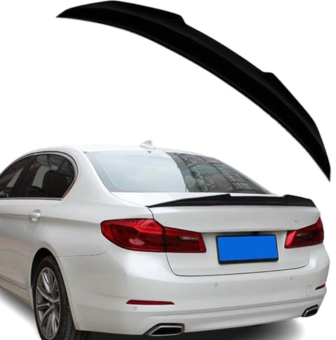 Fly Design Heckspoiler passend für BMW 5er G30 Extra Breit Glanz Schwarz