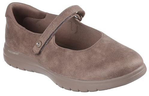 Skechers On-The-Go Flex – Whisper, Scarpa Mary Jane Donna, Moka, 40 EU