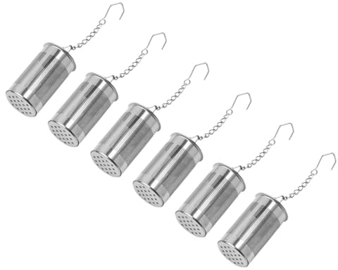 FUNNETOYU Colino Da Tè in Acciaio 304 Filtro Per Infusore Tè Riutilizzabile Set 6 Pezzi Elegante e Pratico Uso Domestico