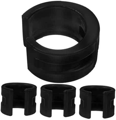 Abaodam 4pcs Bike Chainstay Protective Rings Water Resistant Rubber Bike Chain Guards Frame Covers Suitable for Casual Cyclists