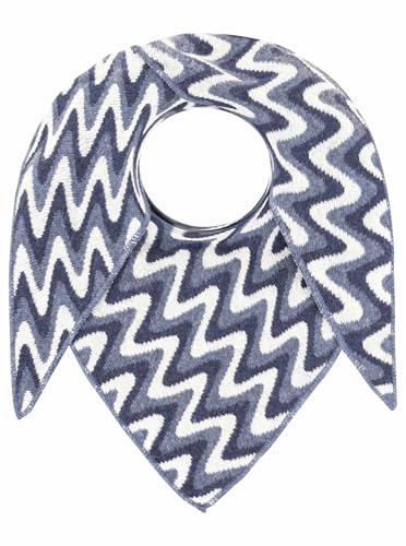 Zwillingsherz Damen Dreieckstuch Schal Dreiecksschal Damen mit Kaschmir Anteil Modell Winter Waves Trend flauschiger Frauenschal Accessoire Schals und Tücher modischer Begleiter