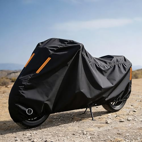 Cubierta de Motocicleta Exterior para Scomadi TL 125 | Funda Motocicleta Impermeable con Agujeros de Bloqueo Cubre Moto 210D Oxford Lluvia Anti UV para Moto