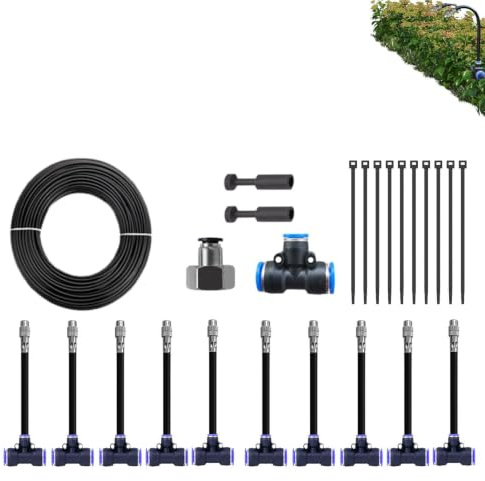 de riego por para jardín | Aspersor con 360 grados de ajuste | de riego por | para plantas al aire libre, invernadero, jardín y flores