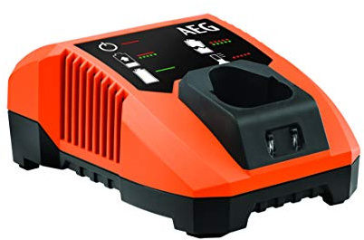 AEG 4932471263 LL1240 - Cargador para baterías PRO de ión de litio (12 V, indicador de carga, tiempo de carga rápido, para baterías de enchufe)