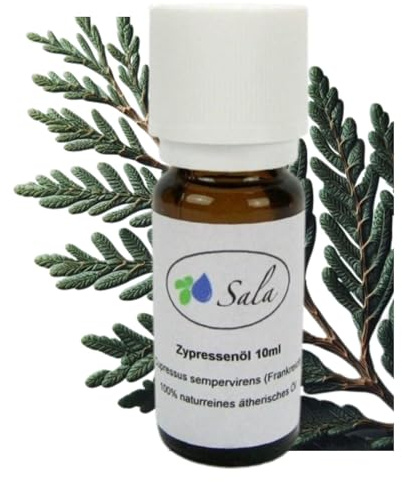 Sala cipresso olio essenziale olio naturale 10 ml