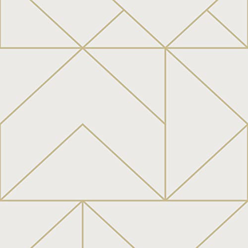 Superfresco Easy - Vliestapete - Geo Gold - 10m x 52cm
