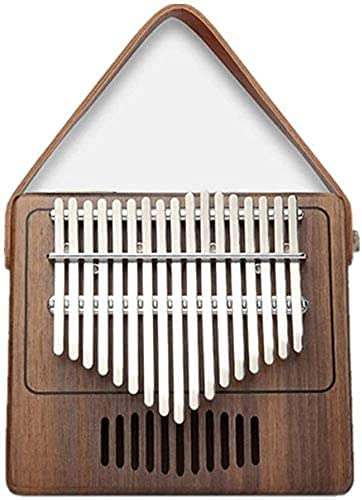 KISOARTWQ Kalimba Instrument daumenklavier Keys Portable kalimbas Kalimba Daumenklavier mit 17 Tasten Upgrade Design Walnuss Finger Piano Geeignet für Anfänger für Kinder Erwachsene Anfänger