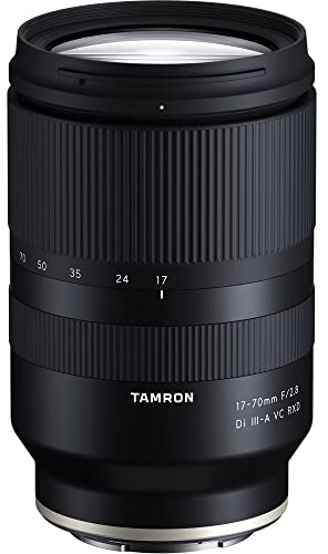 TAMRON 17-70mm F/2.8 Di III-A VC RXD - Obiettivo zoom per fotocamere di sistema APS-C mirrorless di Fujifilm, nero, B070X