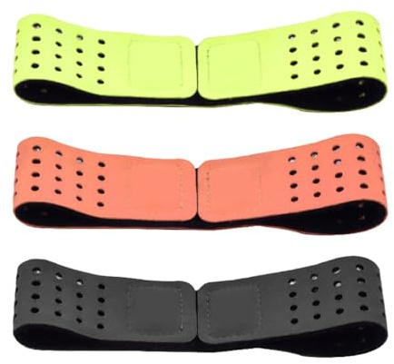 3PCS Ersatz Armband für Herzfrequenzmesser, Ersatzgurte, Verstellbarer Herzfrequenzmesser Ersatzarmbandgurt für Aktivitäten Im Innen- und Außenbereich