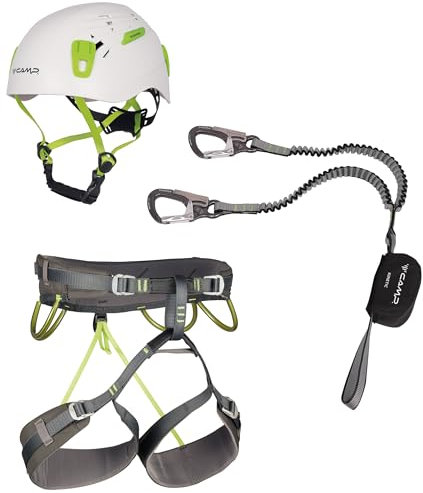 C.A.M.P. Unisex-Adult KIT FERRATA Kinetic Rewind Energy CR 4, Mehrfarbig, S
