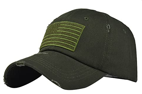 Große Herrenmütze, Sommermode, lässig, Baseballkappe, Mütze, mager Papa-Hut, armee-grün, One size