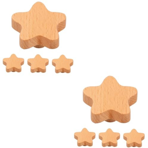 OSALADI 8stücke Holzknöpfe Für Schrank Und Schublade Stilvolle Möbelgriffe Aus Massivholz Für Küchen Und Schlafzimmermöbel Runde Elegante Türknöpfe
