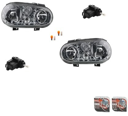 Johns, Scheinwerfer + Night Breaker passend für VW Golf IV 4 1J1 Set LR