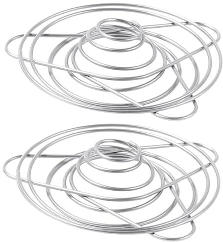 Operitacx 2pièces Support Pour Filtre à Café Réutilisable Entonnoir Acier Inoxydable Filtre Compact Pour Infusion Manuelle