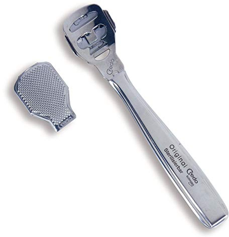 Coupe-maïs en acier inoxydable et râpe - Pieds morts peaux mortes - Rasoir professionnel pour enlever les callosités