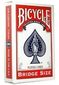 Bicycle Bridge Cards (Red) by Bicycle