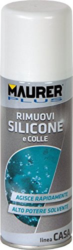 RIMUOVI ELIMINA SILICONE E COLLE DETERGENTE SPRAY - 200 ML MAURER