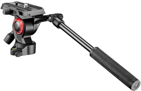 Manfrotto MVH400AHUS Lightweight, Travel Friendly Be Free Live Fluid Video Head, Black