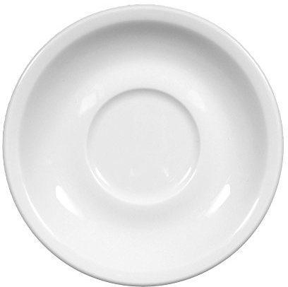 Untertasse 14,6 cm Compact white uni 00007 24 Stück von Seltmann Weiden