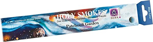 Berk - Räucherstäbchen - Blue Line - Patchouli Garden - Blue Line - 10 Packungen