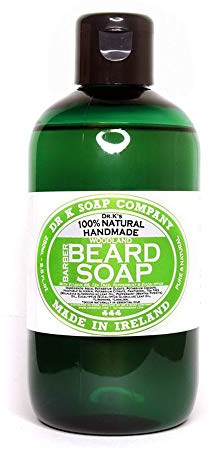 DR K Soap Company, sapone per “barba Woodland Spice Barber”, 250 ml