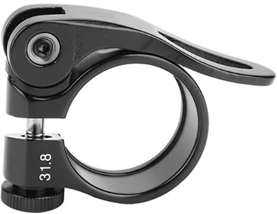 Sattelstützenklemme, Fahrradklemme aus Aluminiumlegierung Schnellverschluss für 27,2/28,6 MM Schnellspanner Fahrrad Sattel Schnellspanner Fahrrad Sattel Schnellspanner Fahrrad Sattel
