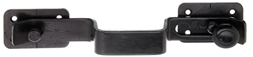 Alberts 309312 Sicherheits-Fensterladen-Verschluss | galvanisch schwarz verzinkt | Länge 260 mm