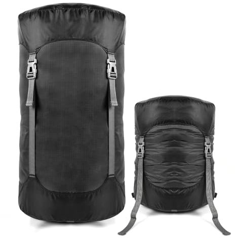 SHANKAM Kompressionssack, Kompressionssack für Schlafsack, Schlafsack Packsack, Outdoor-Aufbewahrungsbeutel, Wasserdicht und Ultraleichter, 11L/18L/30L Platzsparende Ausrüstung für Camping, Reisen