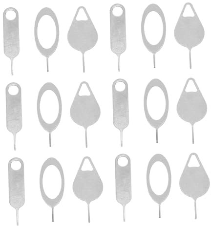 Levemolo 100 Pezzi di Estrattori Sim per Espulsione di Cellulari Estrattori Sim in Acciaio Utili Leggeri E Duri