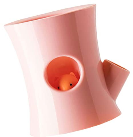 TOYANDONA 2 Pièces Pot de Fleur Absorbant l'eau Automatique cruche de Bain pour bébé Distributeur d'eau pour Chiens Filtre Fontaine d'eau Beau Pot de Fleur Pot de Fleur de Jardin PP Rose