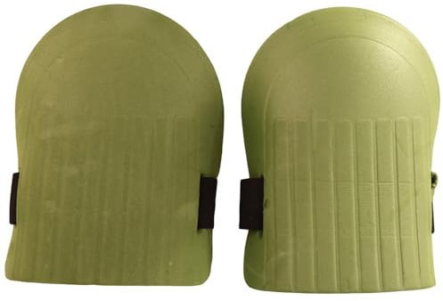 TAFT de Genou Léger avec Matériau EVA à Haute densité, Protection Confortable pour Le Travail, la Construction, Le Jardinage, Le Nettoyage, ET (armée Verte)