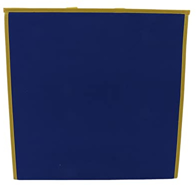 SUNGOOYUE Foldable Felt Flannel Stories Board with Portable Strap, Double Sided Teaching Board for Kids Education (Blue Black)