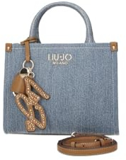 Liu Jo borsetta borsa a tracolla Ridhi Tote Bag Light Denim blu