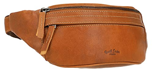 Gusti Gürteltasche Leder Spencer I Bauchtasche Leder Damen & Herren I Hochwertige Hüfttasche Herren & Damen aus Echtleder mit verstellbarem Gurt