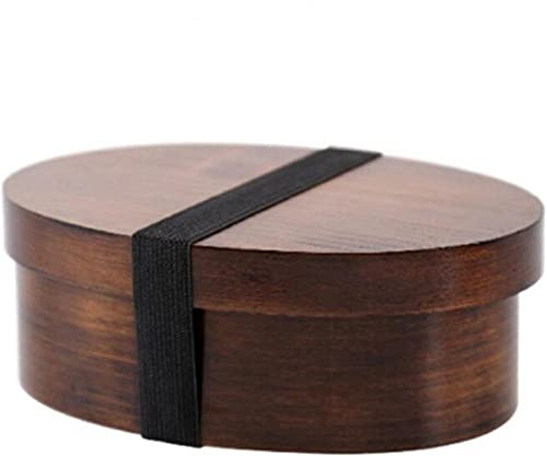 TOSSPER Japonais Boîtes À Bento Lunch Box Portable Bois Matière Arts De La Table des Contenants avec Compartments
