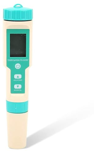 wasserhärte teststreifen, C-600 Wasserqualitätstester, 7 in 1 Meter Digitaler Wassertester Wasserqualitätsprüfstift PH TDS Temp EC Salinität SG ORP Meter für Aquarium, Aquakultur, Lebensmittel