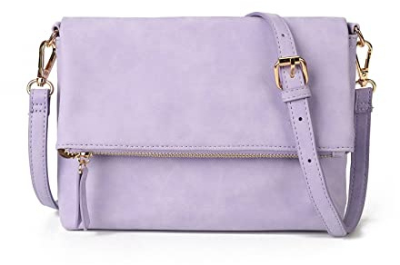 Gladdon Small Crossbody Bags for Women Cross Body Purse Shoulder Bag Purple