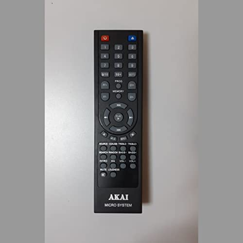AKOR - Télécommande d'origine pour chaîne-HiFi AKAI AM301WN. Neuve. - - - AKOR -