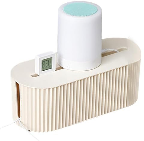 Scatola Nascondi Cavi Organizzatore per Scrivania - Gestione Multipresa e Fili Elettrici Sciolti