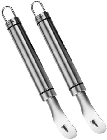 Garneck Ergonomisches Orangenschälwerkzeug-set Obstschäler Aus 304 Edelstahl Einfach Zu Verwenden Für Bars Familien Und Hotels